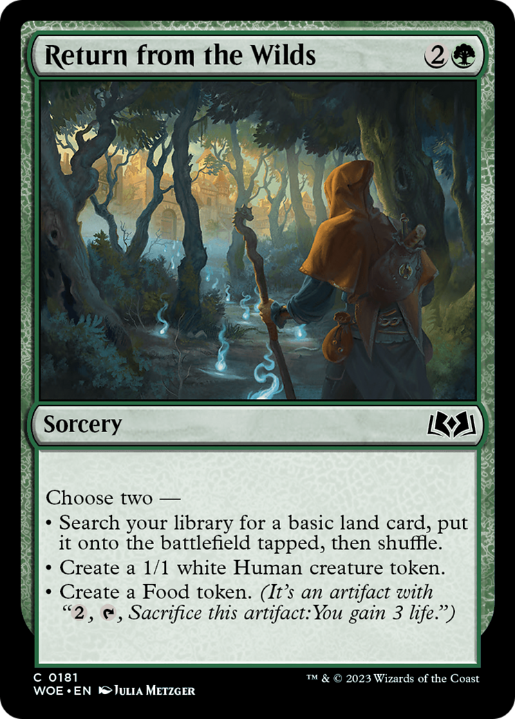 Return from the Wilds (181) Foil - Wilds of Eldraine
