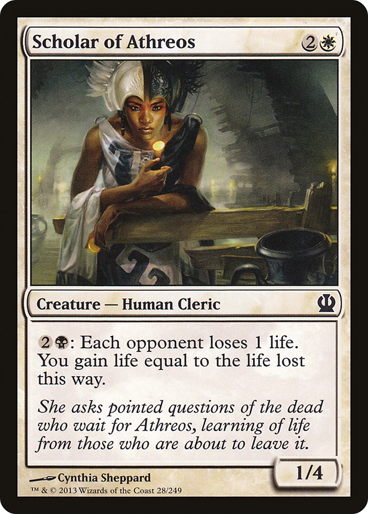 Scholar of Athreos (028) - Theros