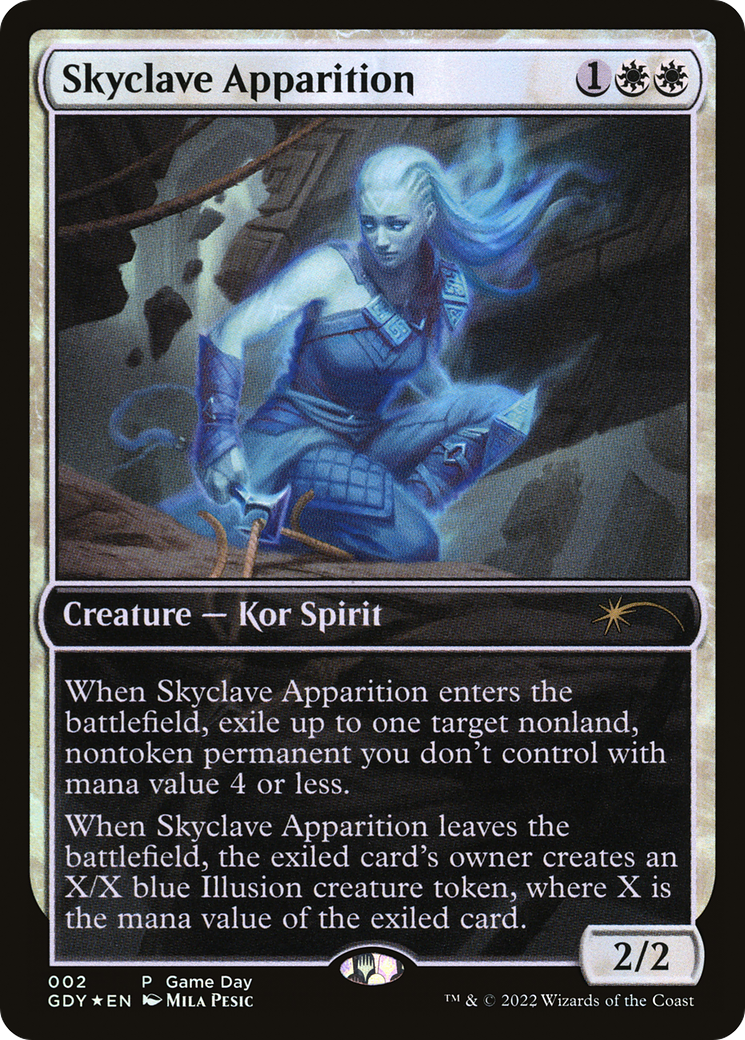Skyclave Apparition (002) Foil - Game Day Promos