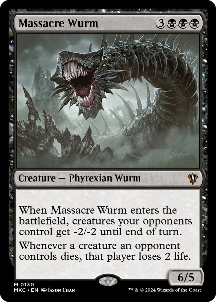 Massacre Wurm (130) - Murders at Karlov Manor Commander