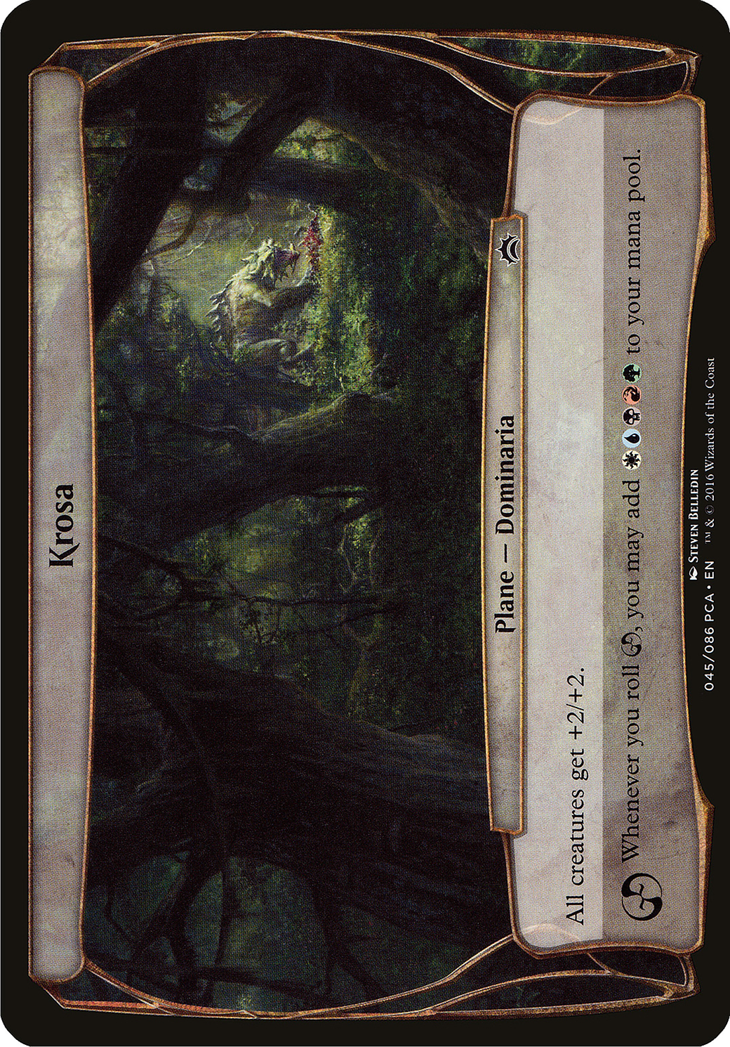 Krosa (Planechase Anthology) - Planechase Anthology Planes