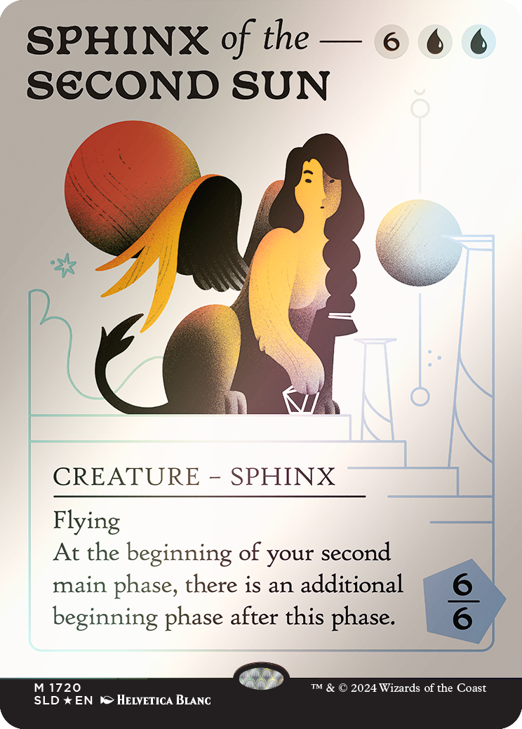 Sphinx of the Second Sun (Rainbow Foil) (1720) Foil - Secret Lair Drop Series
