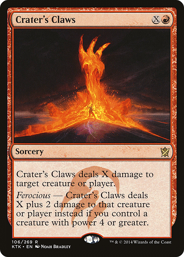 Crater's Claws (106) - Khans of Tarkir