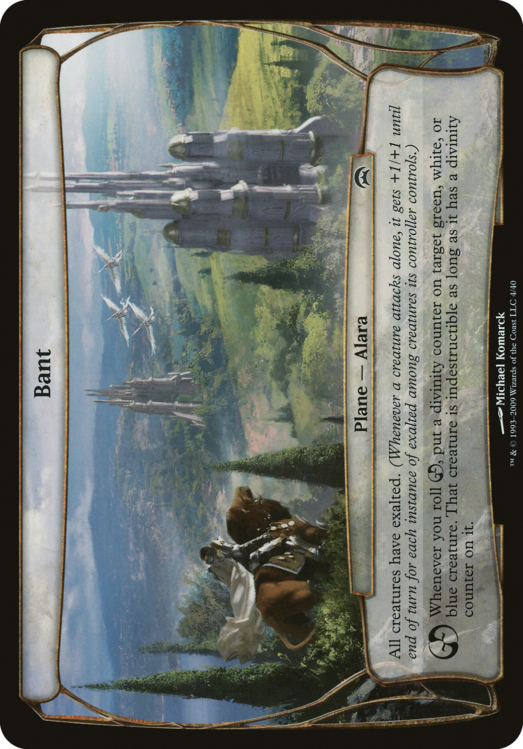 Bant (004) - Planechase Planes