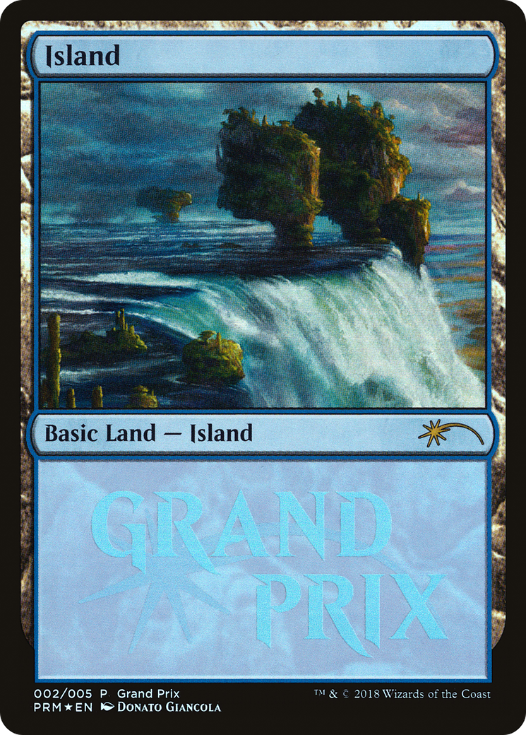 Island (2018b) Foil - Grand Prix Promos