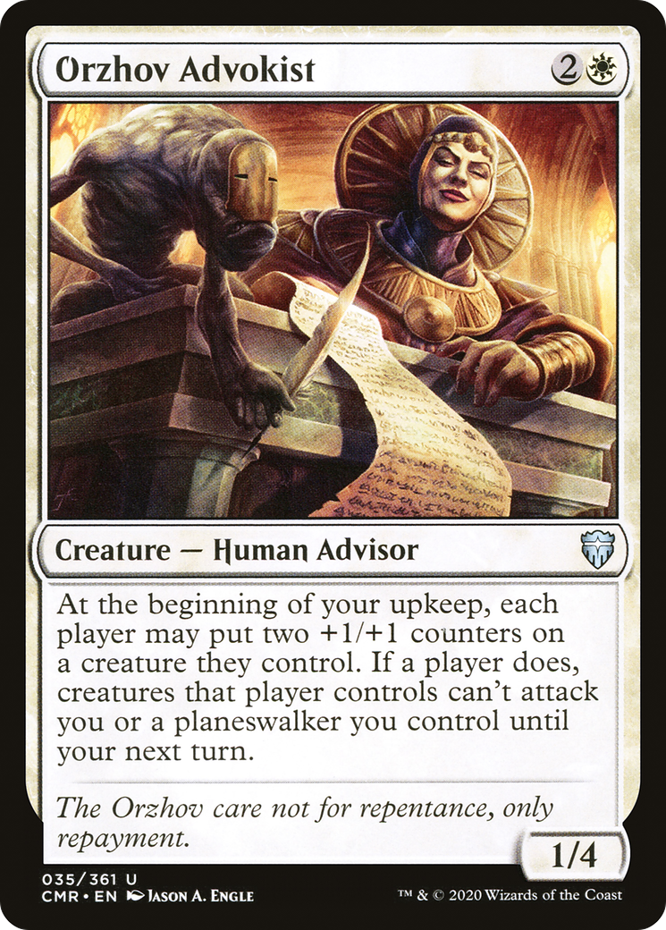 Orzhov Advokist (035) - Commander Legends
