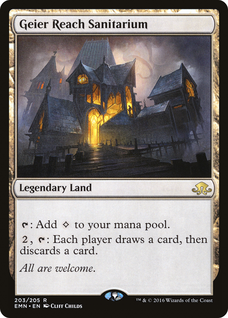 Geier Reach Sanitarium (203) Foil - Eldritch Moon