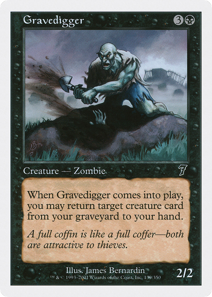 Gravedigger (139) - Seventh Edition