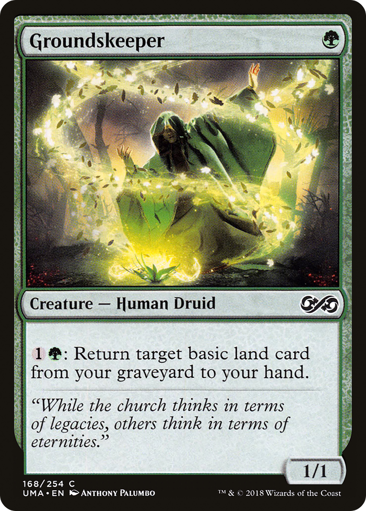 Groundskeeper (168) Foil - Ultimate Masters