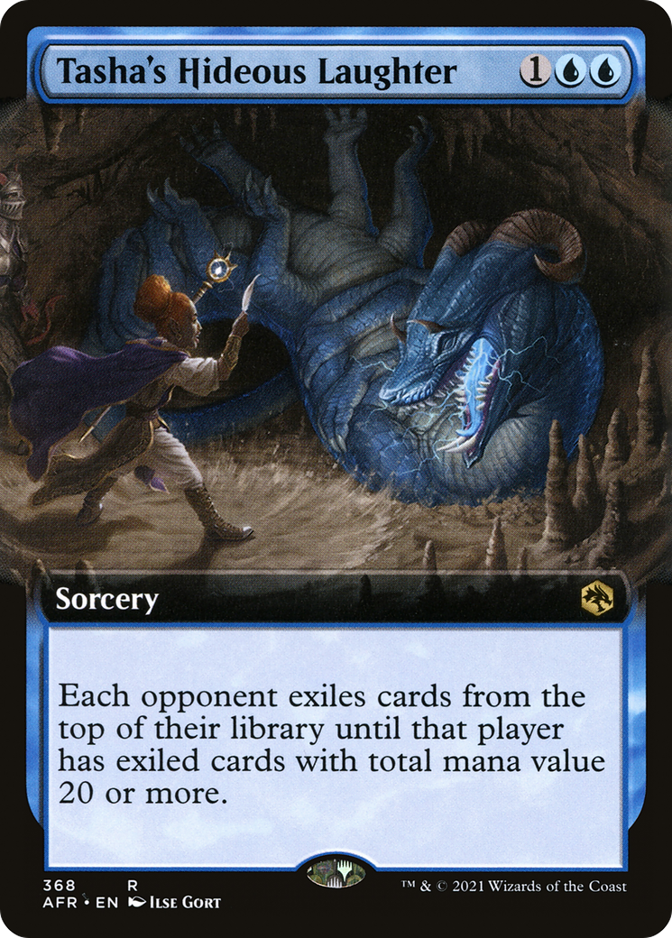 Tasha's Hideous Laughter (Extended Art) (368) Foil - Adventures in the Forgotten Realms