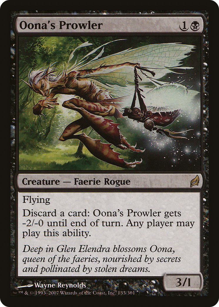 Oona's Prowler (133) Foil - Lorwyn