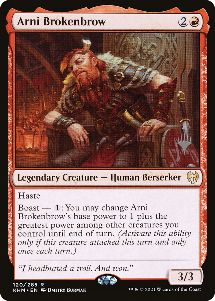 Arni Brokenbrow (120p) - Kaldheim Promos
