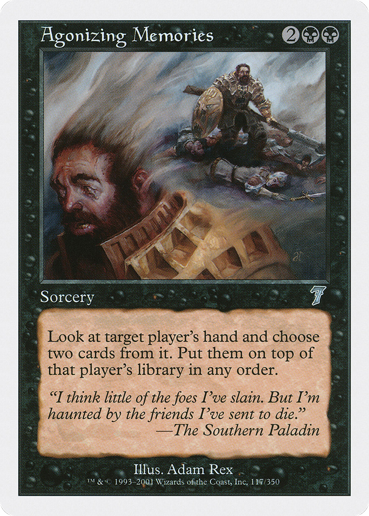Agonizing Memories (117) Foil - Seventh Edition