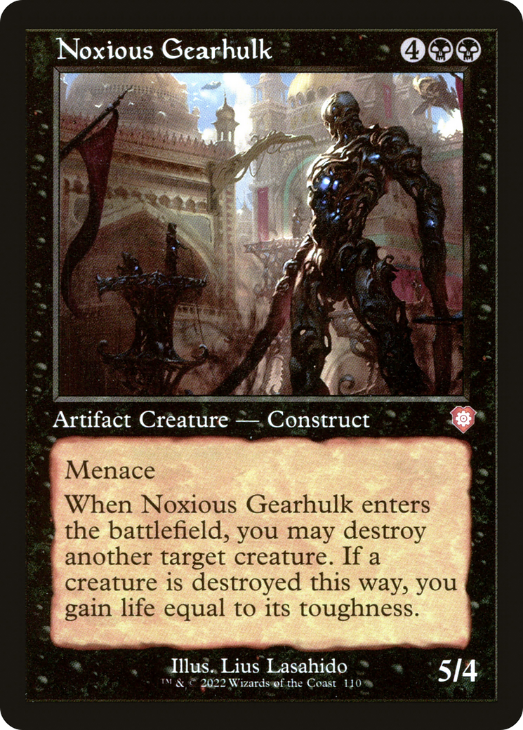 Noxious Gearhulk (Retro) (110) - The Brothers' War Commander