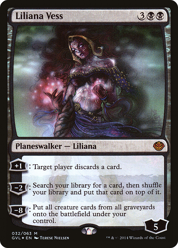 Liliana Vess (032) Foil - Duel Decks Anthology: Garruk vs. Liliana