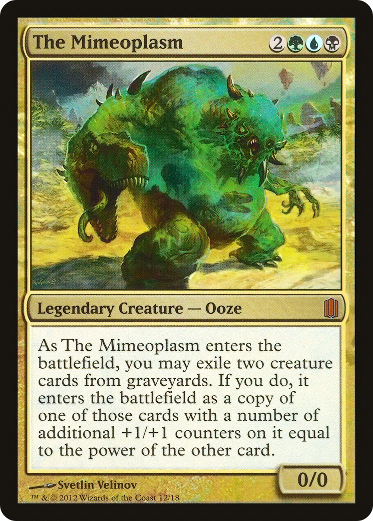 The Mimeoplasm (012) Foil - Commander's Arsenal