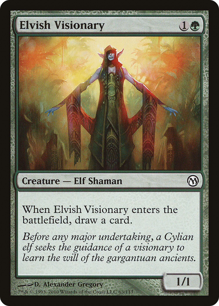 Elvish Visionary (063) - Duels of the Planeswalkers