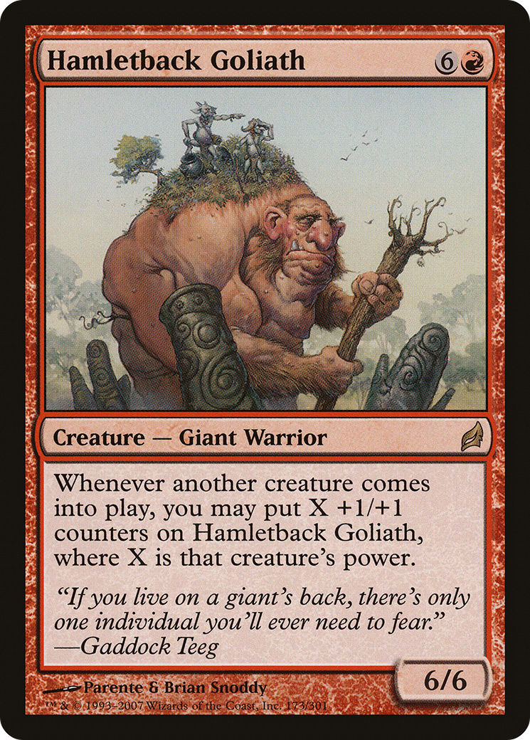 Hamletback Goliath (173) - Lorwyn