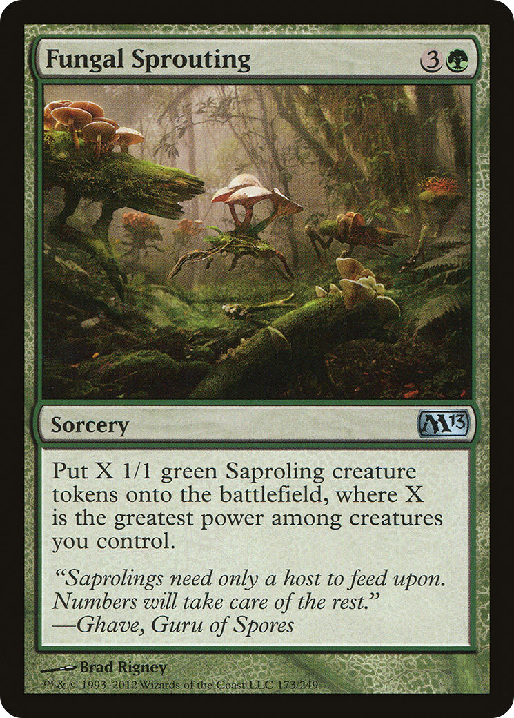 Fungal Sprouting (173) Foil - Magic 2013