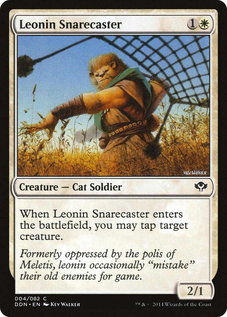 Leonin Snarecaster (004) - Duel Decks: Speed vs. Cunning