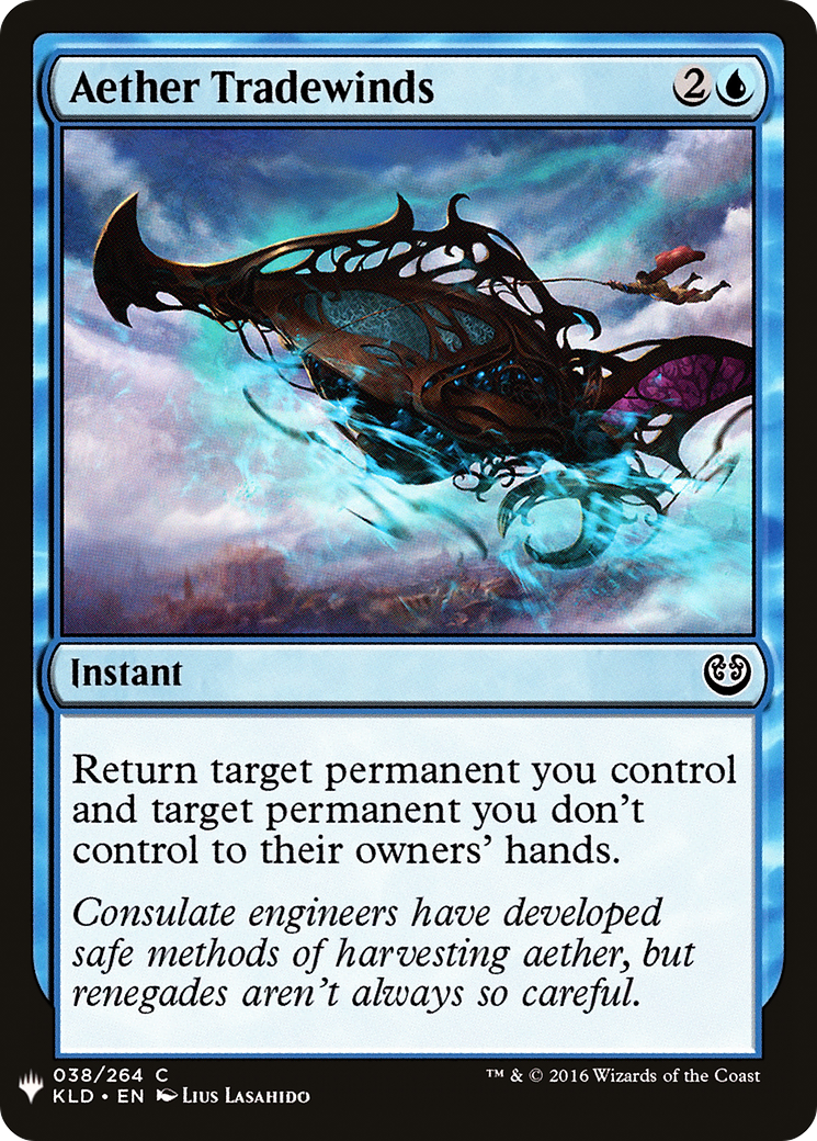 Aether Tradewinds (KLD-38) - The List