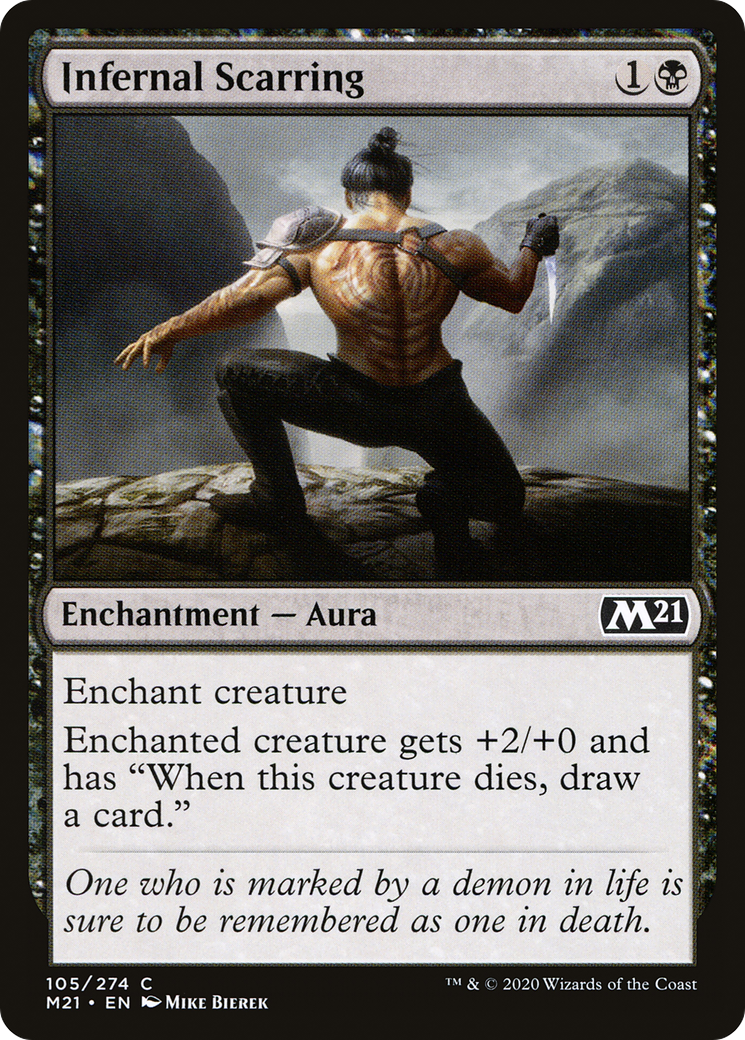 Infernal Scarring (105) - Core Set 2021