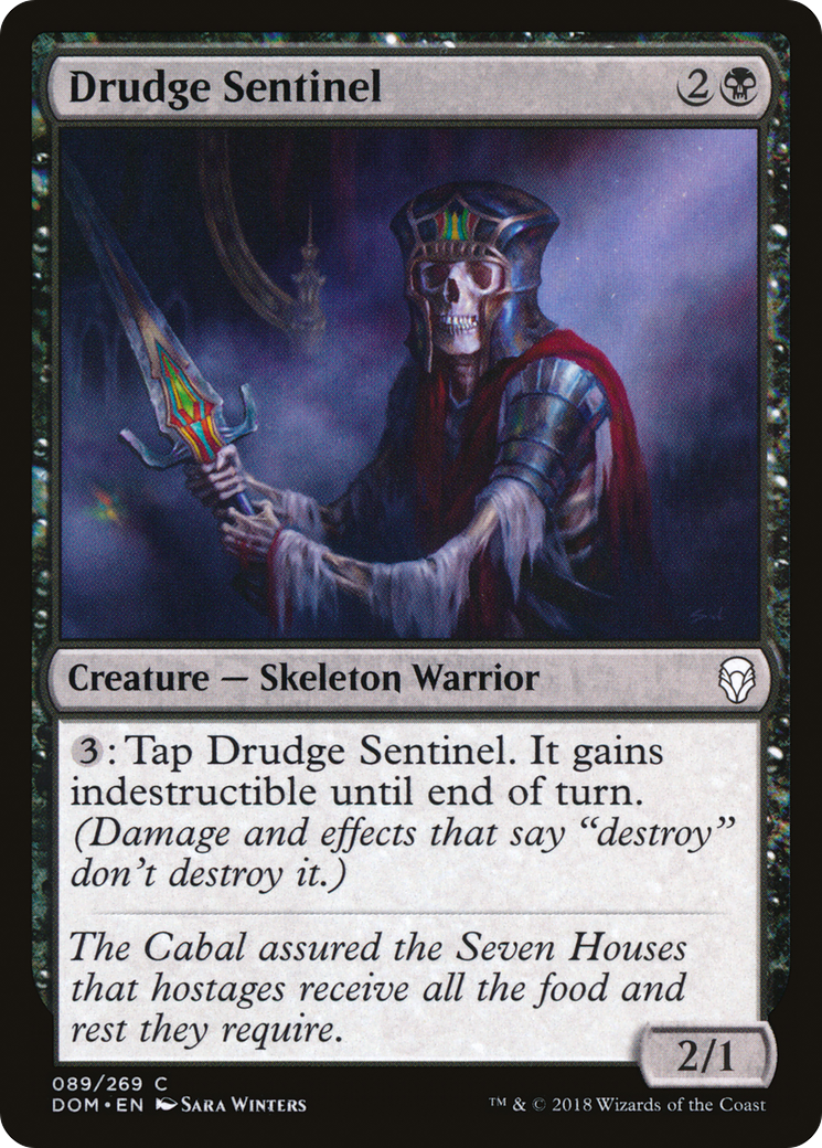 Drudge Sentinel (089) Foil - Dominaria