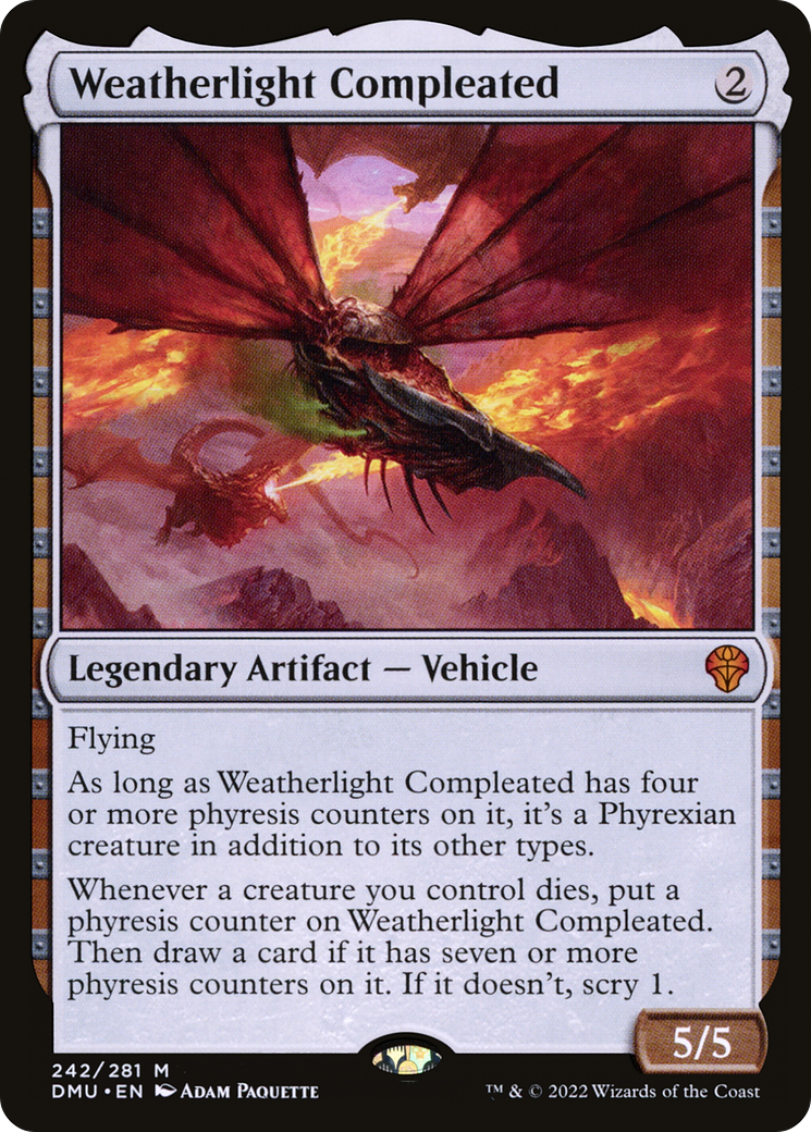 Weatherlight Compleated (242) Foil - Dominaria United