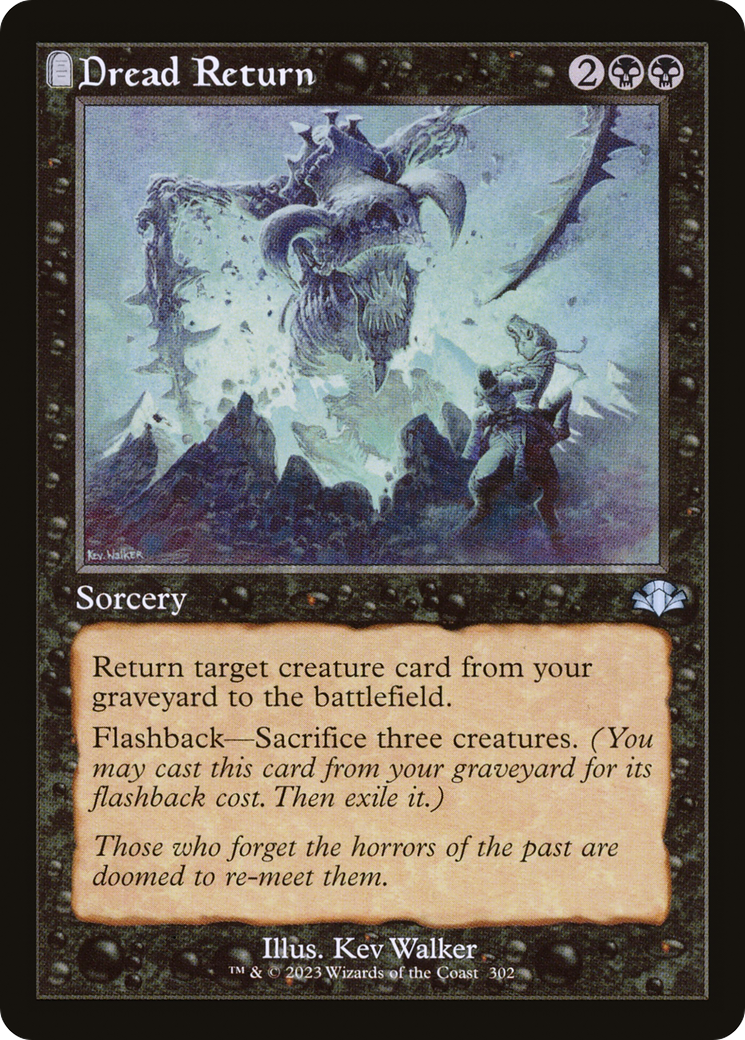 Dread Return (Retro) (302) - Dominaria Remastered