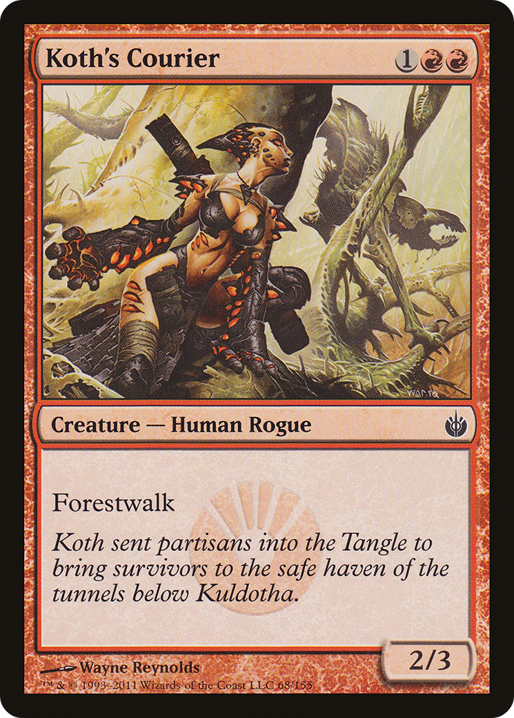 Koth's Courier (068) - Mirrodin Besieged