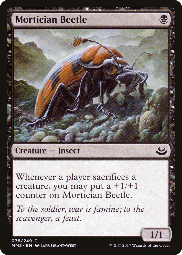 Mortician Beetle (078) - Modern Masters 2017