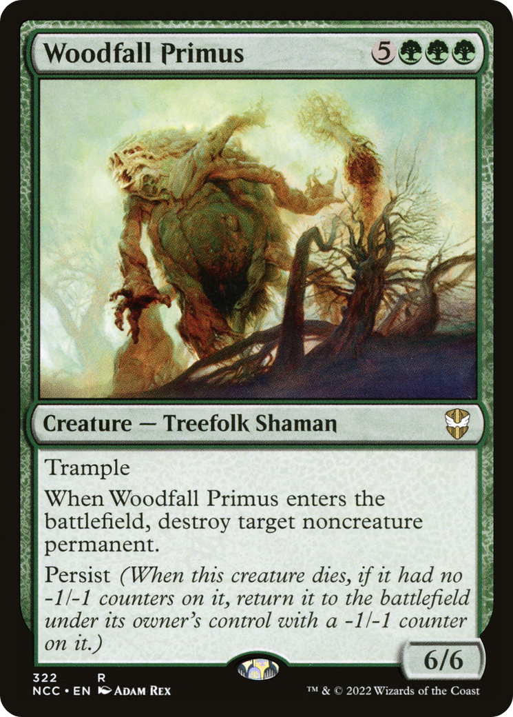 Woodfall Primus (322) - New Capenna Commander