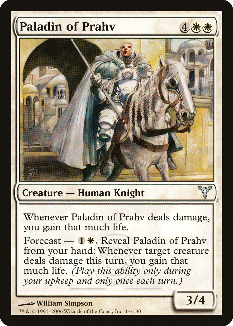 Paladin of Prahv (014) Foil - Dissension