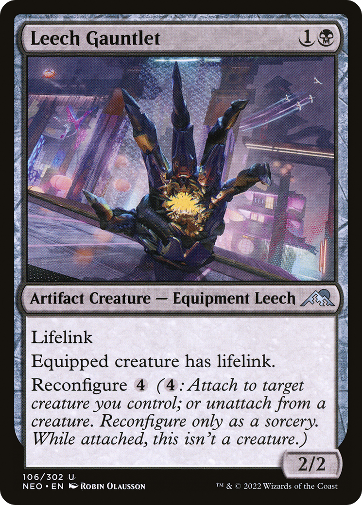 Leech Gauntlet (106) - Kamigawa: Neon Dynasty