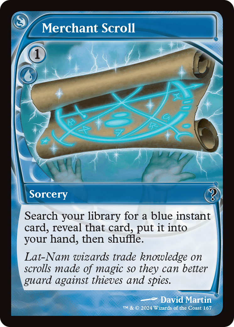 Merchant Scroll (Future Sight) (167) Foil - Mystery Booster 2