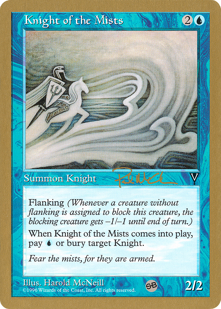 Knight of the Mists - 1997 Paul McCabe (VIS) (SB) (Retro) - World Championship Decks 1997