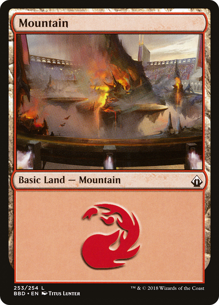 Mountain (253) Foil - Battlebond