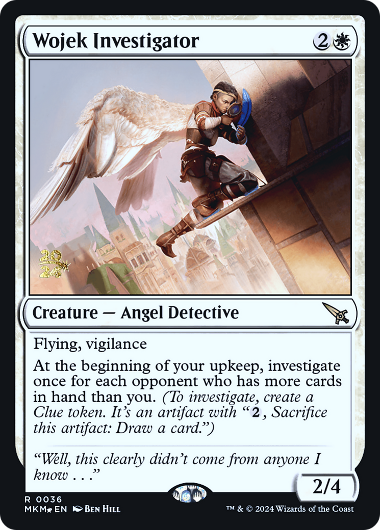 Wojek Investigator (036) Foil - Murders at Karlov Manor Promos