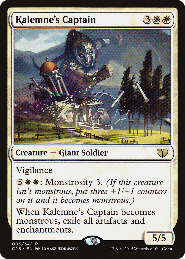 Kalemne's Captain (005) - Commander 2015