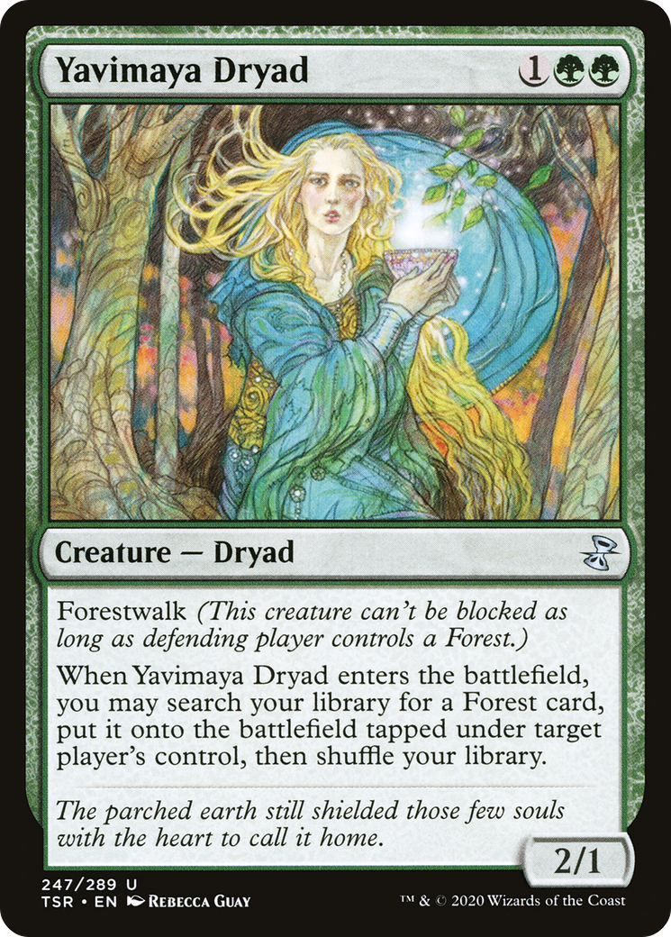 Yavimaya Dryad (247) - Time Spiral Remastered