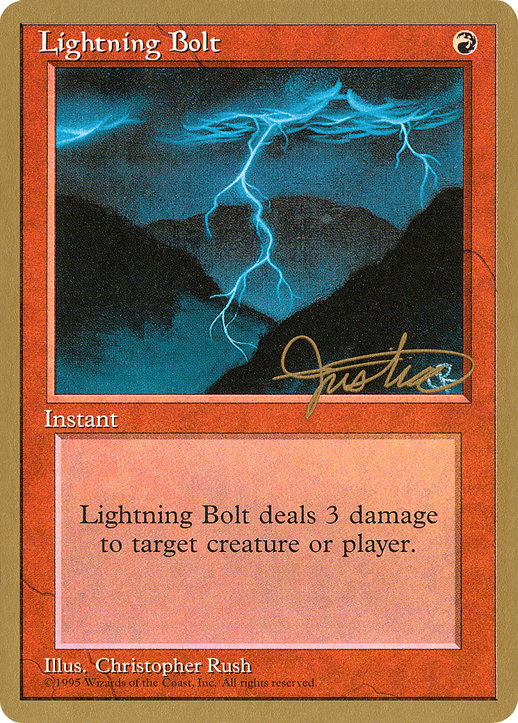 Lightning Bolt (mj208) - Pro Tour Collector Set