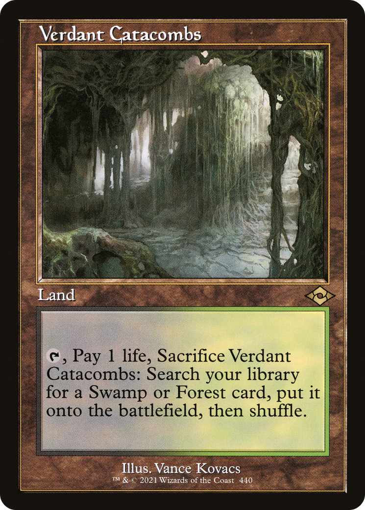 Verdant Catacombs (Retro) (440) Foil - Modern Horizons 2