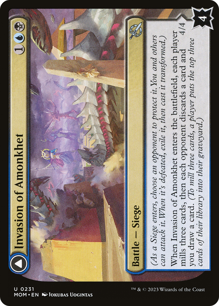 Invasion of Amonkhet // Lazotep Convert (231) Foil - March of the Machine