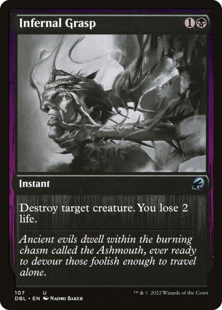 Infernal Grasp (107) - Innistrad: Double Feature