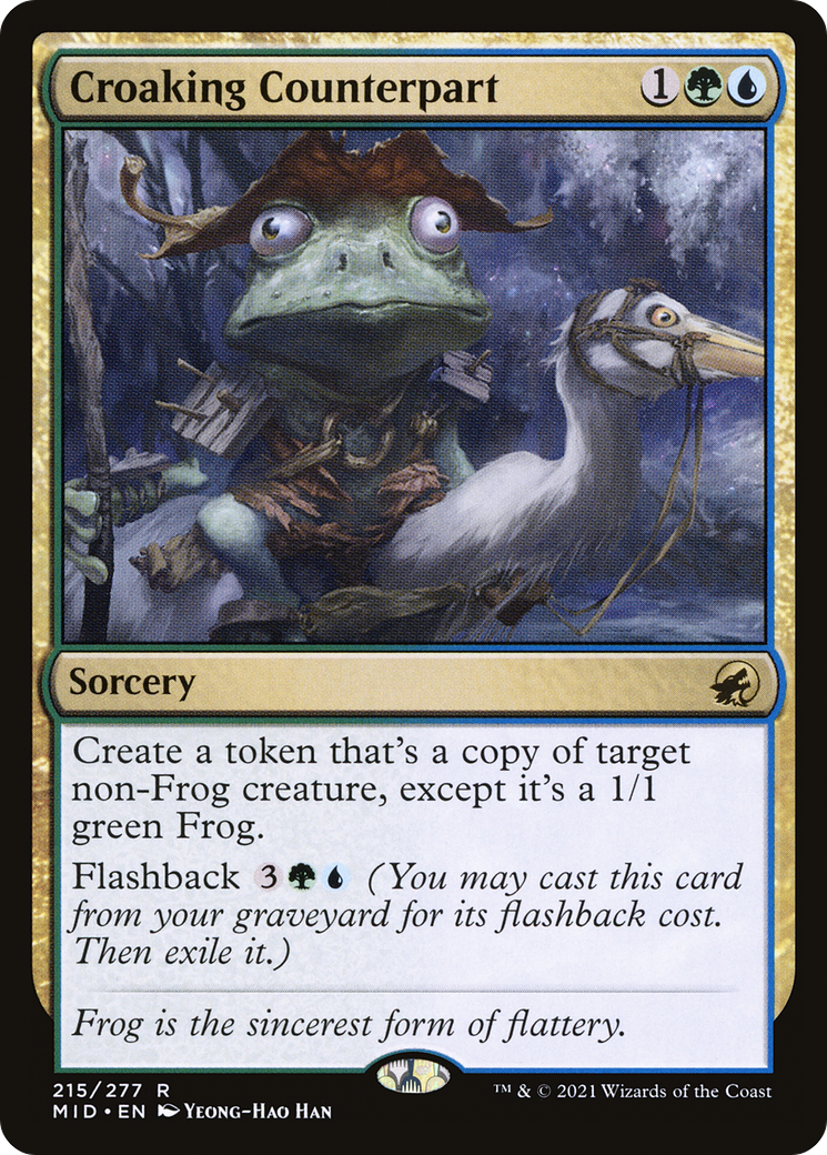 Croaking Counterpart (215) - Innistrad: Midnight Hunt