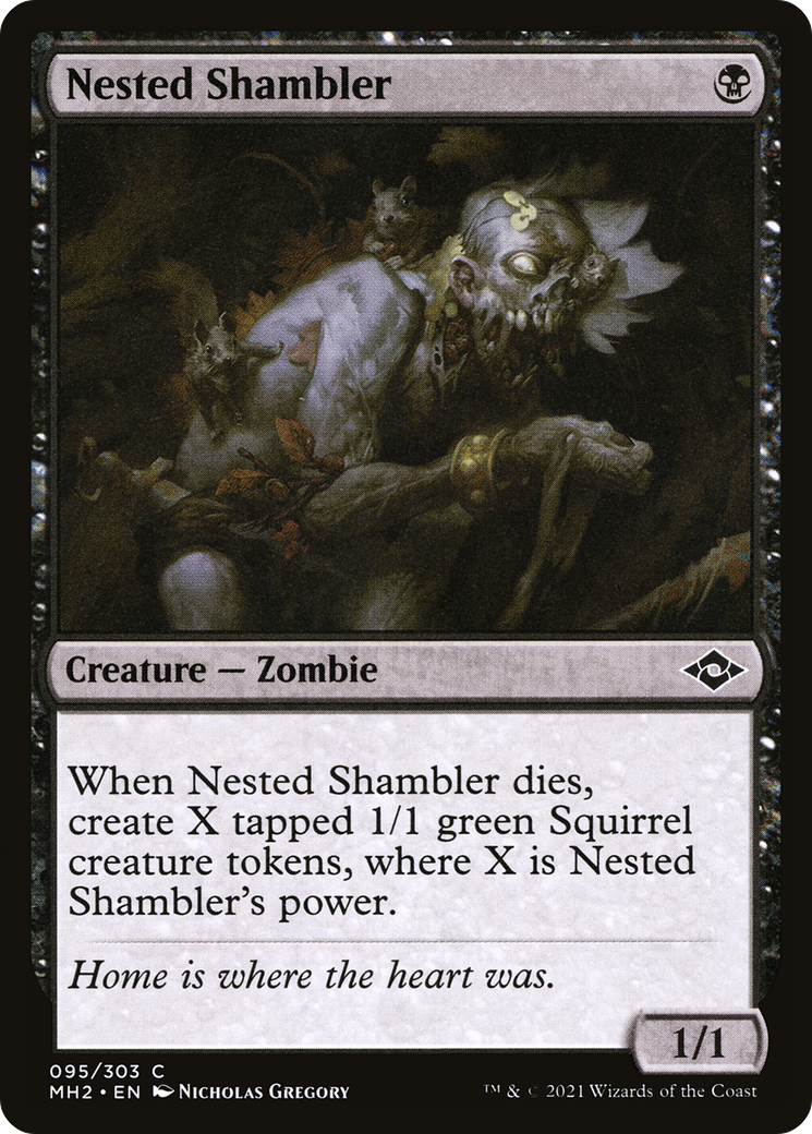 Nested Shambler (095) Foil - Modern Horizons 2