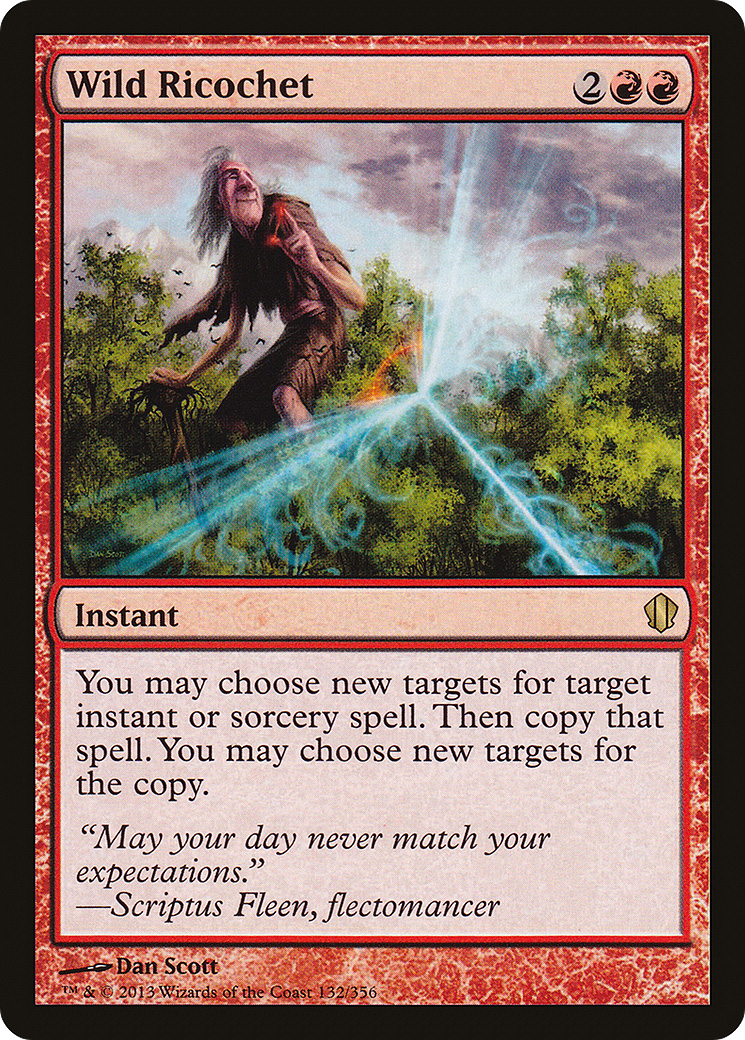 Wild Ricochet (132) - Commander 2013