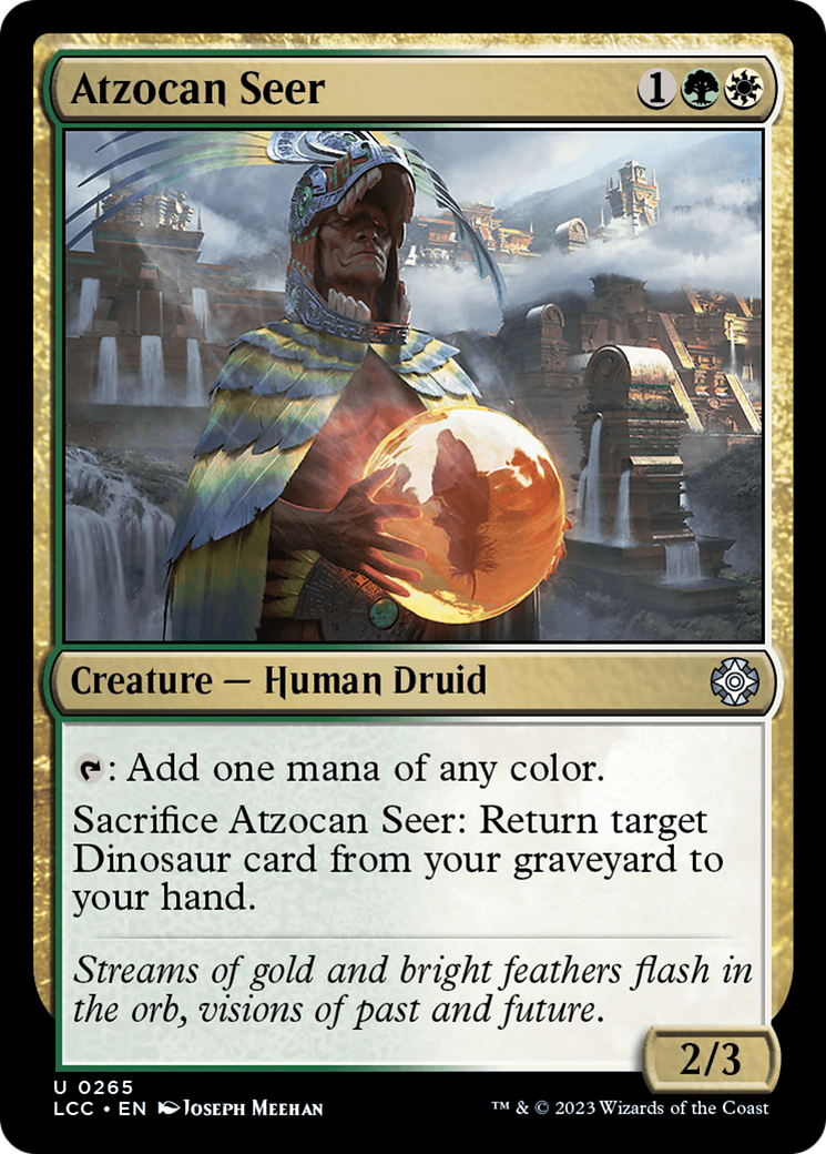 Atzocan Seer (265) - The Lost Caverns of Ixalan Commander