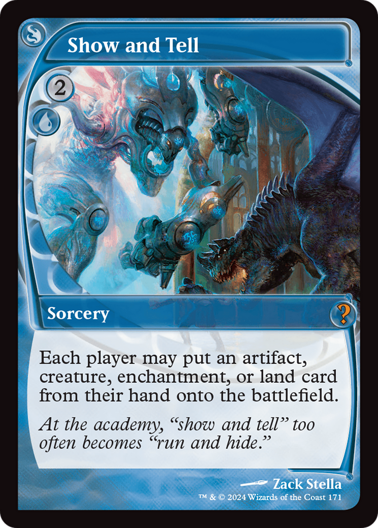 Show and Tell (Future Sight) (171) Foil - Mystery Booster 2