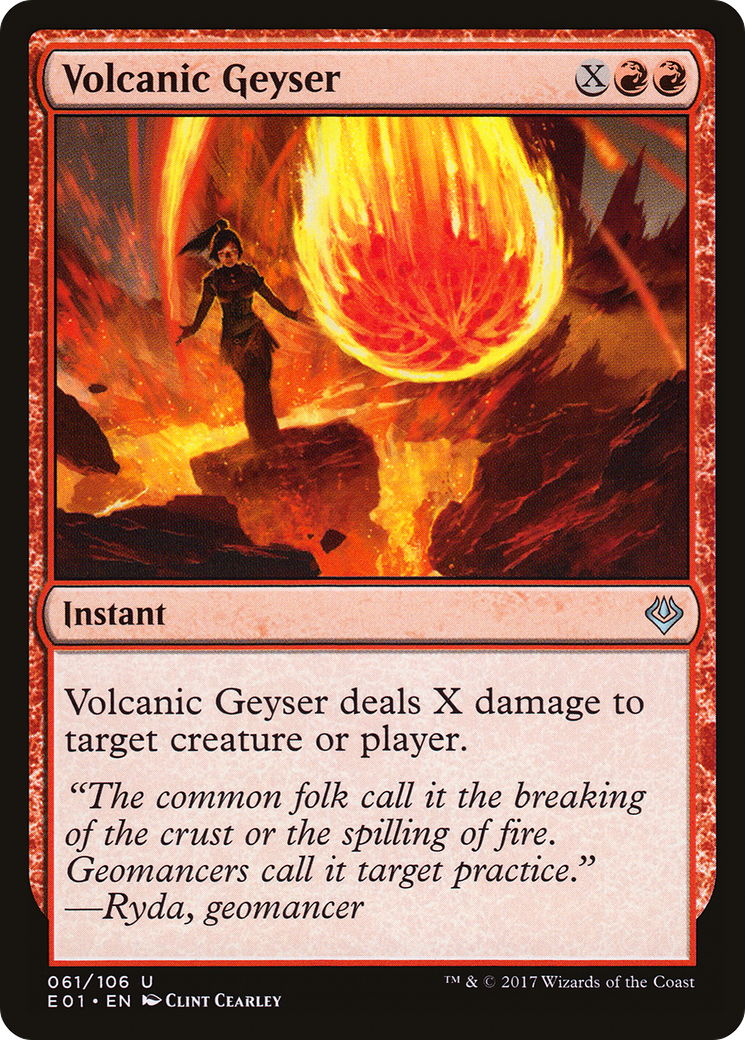Volcanic Geyser (061) - Archenemy: Nicol Bolas